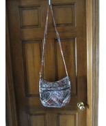 Waverly Inspirations Quilted Paisley Crossbody Shoulder Bag - $17.99