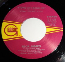 Rick James 45 RPM Record - Stone City Band Hi / High On Your Love Suite B9 - $3.95