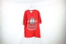 Vintage Y2K 2002 Mens XL Faded Stanley Cup Champions Detroit Red Wings T-Shirt - £27.21 GBP