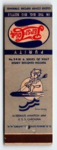 Pepsi Cola Matchbook Cover Walt Disney No 24 Horse On Plane Wing Aviation  1940s - £16.75 GBP