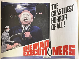 The Mad Execution 1963 vintage movie poster - £78.47 GBP
