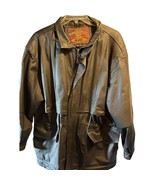 Vintage 1980s jacket Men’s 2X Black leather FLYERS flight A2 G1 Global I... - $135.40 CAD
