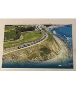 Amtrak Railroad Train Postcard Santa Barbara California Vintage Railway - £3.13 GBP