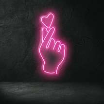 Heart In Hand | LED Neon Sign, Neon Sign Custom, Home Decor, Gift Neon l... - $40.00+