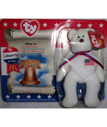 Ty Liberty Bear Beanie Baby McDonald&#39;s 2000 In Package - €4,29 EUR