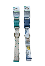 Good2Go Dog Collar L/XL 16-26 in Leaves and Mushrooms / Stars Set - £19.27 GBP