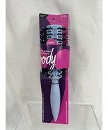 Goody Round Brush Infused with Black Castor Oil Vegan Boar &amp; Ball-Tipped... - £5.71 GBP