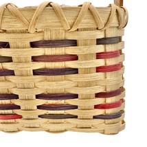 Handmade Basket Mail Basket Various Color Accents - £27.18 GBP