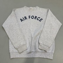 Vintage Air Force Sweatshirt Adult XS Grey Pullover Spell Out Mens Y2K - £16.13 GBP