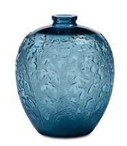 Lalique vases Achantes. Famous 1921.  Beautiful !  - $4,200.00