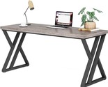 55 Inch Large Simple Industrial Computer Desk Study Writing Table Home O... - $387.99