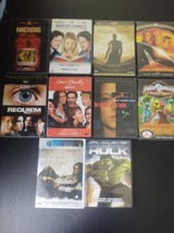 DVD Lot Of 10: Blow, Hackers, Hulk, Gladiator, Requiem For A Dream, Etc... - £11.11 GBP