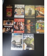 DVD Lot Of 10: Blow, Hackers, Hulk, Gladiator, Requiem For A Dream, Etc... - £10.93 GBP