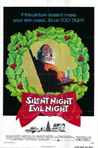 Silent Night, Evil Night original 1975 vintage one sheet poster (Rare) - £511.30 GBP