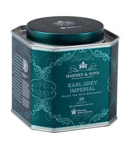 Harney &amp; Sons Earl Grey Imperial Black Tea Bergamot Teabags - 30 Sachet Tin - £11.95 GBP