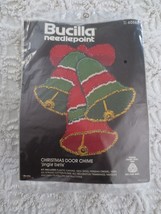 NOS Sealed BUCILLA JINGLE BELLS Christmas Door Chime  KIT #60588 - $44.55