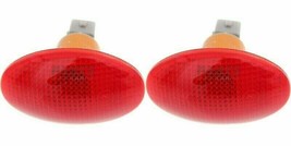 Fit Ford Super Duty Dually 1999-2010 Rear Red Side Marker Lights Lamps Pair - £17.10 GBP
