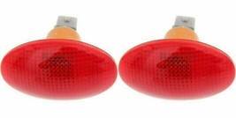 fit FORD SUPER DUTY DUALLY 1999-2010 REAR RED SIDE MARKER LIGHTS LAMPS PAIR - £17.38 GBP