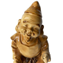 Ucagco Good Luck Happy God Japanese Figurine Japan Ebisu Buddha Okimono ... - £54.91 GBP