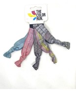 Color Run Hair Ties - Pack of 5 Assorted Colors - £15.63 GBP
