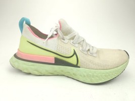 Nike React Infinity Run Womens 8.5 Flyknit Volt Pink Glow Running Shoes - $29.95