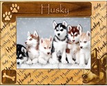 Husky Laser Engraved Wood Picture Frame (5 x 7) - $31.57
