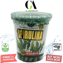 Spirulina 150 Capsule *Antioxidante*Immune Support*- Free Shipping Dist ... - £11.56 GBP