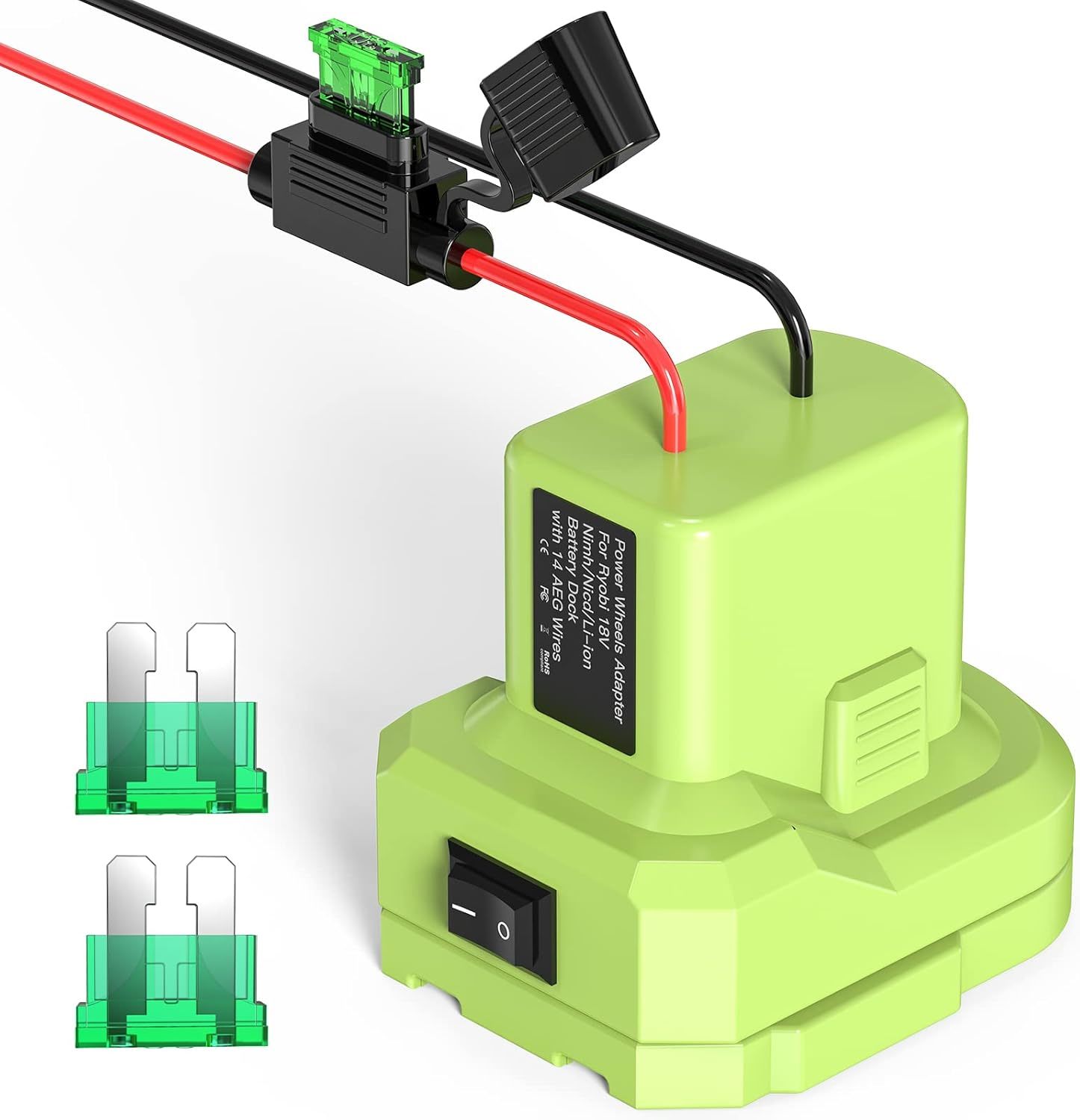 Ryobi Power Wheels Adapter For Ryobi, 18V Battery Conversion Kit, Cd Bat... - $25.11