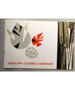 ADOLPH COORS BREWING COMPANYS vintage 24-page illustrated booklet - €16,96 EUR