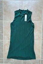 BB Dakota lined  ruffle Green Midi Dress Size S - £69.61 GBP