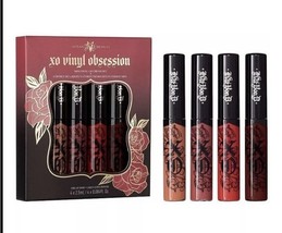 KVD Vegan Beauty XO Vinyl Obsession Mini Lip Cream 4pc Holiday Gift Set - $42.23 KVD Vegan Beauty XO Vinyl Obsession Mini Lip Cream 4pc Holiday Gift Set - $42.23