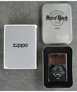 Hard Rock Cafe ROME, ITALY Zippo Lighter 2001 Polished Chrome - $38.22
