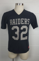 Vtg Rawlings Los Angeles Raiders Marcus Allen Tshirt Shirt Single Stitch USA M-L - £27.59 GBP