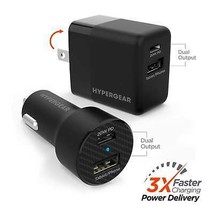 Hypergear 20W USB-C PD &amp; 12W Dual Output Charger Bundle - $40.95