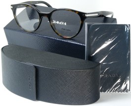 PRADA JOURNAL VPR 07T 2AU-1O1 Dark Havana /Gold EYEGLASSES FRAME 50-19-1... - £76.22 GBP