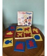 1989 LAURI crepe Foam PUZZLE SHAPES FAMILIAR THINGS 2113 FIT IN PIECES m... - £9.34 GBP