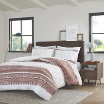 3 Piece Cotton Comforter Set with Chenille Tufting(D0102HRD426.) - £175.11 GBP