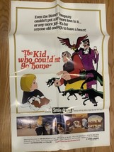 The Kid Who Couldn&#39;t Go Home, Rated G, 1970s Vintage original one sheet movie... - £38.94 GBP