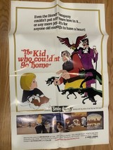 The Kid Who Couldn&#39;t Go Home, Rated G, 1970s Vintage original one sheet movie... - $49.49