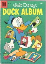 Walt Disney&#39;s Duck Album Four Color Comic Book #726 Dell Comics 1956 FINE - £13.97 GBP