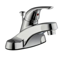 Polished Chrome Aragon 4 in. Centerset Single-Handle Low-Arc Bathroom Fa... - $551.11 MXN