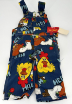 Vintage Liberty Hee Haw Overalls Like Dads! NWT New Sz0 Kids Made In USA... - £95.22 GBP