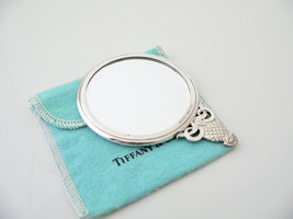 Tiffany &amp; Co Mirror Silver Pineapple Handbag Purse Size Vintage Love Gift Pouch - £295.97 GBP