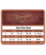 Wrangler Boys Merino Wool Full Cushion Comfort Seamless Boot Socks 2 Pai... - £11.96 GBP
