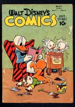 Walt Disney&#39;s Comics And Stories #80-1947-DONALD DUCK-MICKEY MOUSE-C BARKS-VG Vg - £56.87 GBP