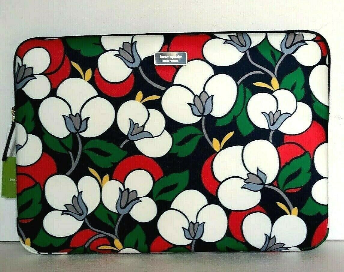 New Kate Spade Dawn Breezy Floral Laptop case to 16&quot; Blazer Blue multi - $41.76