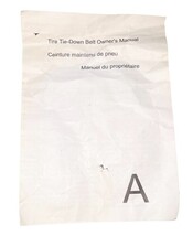 Universal Spare Tire Tie-Down Strap with Buckle + Manual Car SUV Emergency New image 7