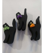Miniature Halloween Black Cat 3pc. Set - $10.89 CAD
