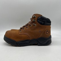 Hawx Enforcer WTL-2 Mens Brown Leather Lace Up Ankle Work Boots Size 10 D - $74.24