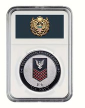 U.S. Navy Coin: E6 Petty Officer First Class Come With Case - £12.37 GBP